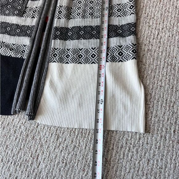 Zaket & Plover Cotton Cashmere Blend Open Fron Cardigan - Picture 6 of 7